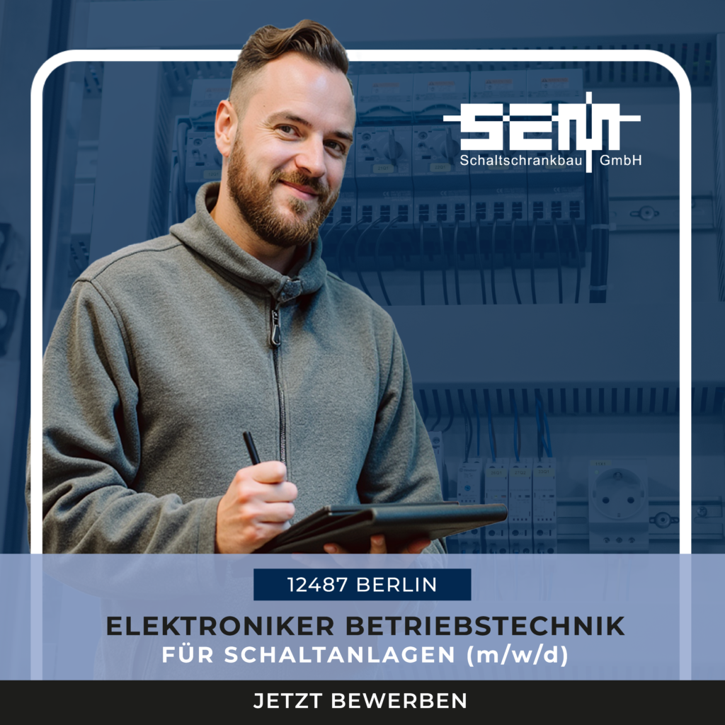 Bewerbung SEM GmbH Schaltschrankbau